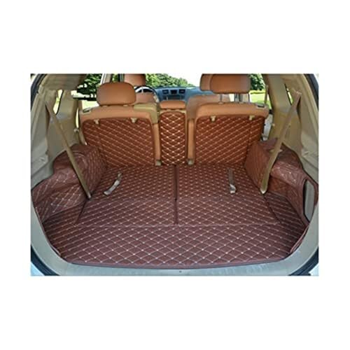 Tapis de coffre voiture pour Highlander 7 places voyage en famille et transport de bagages