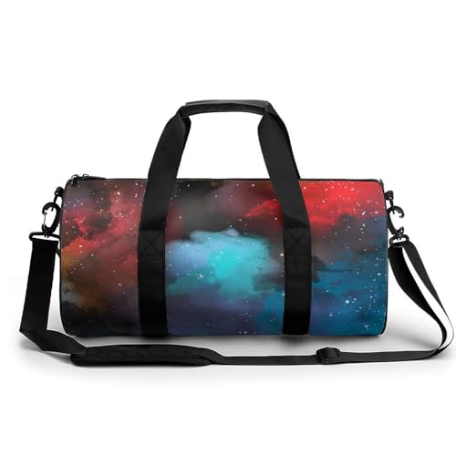 Duffel bag pour camping et randonnée - Sac de sport gym nébuleuse 45cm