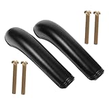 Beaupretty 2pcs Wheelchair Armrest Pads Replacement Cushion for Comfort Easy Installation Pu Material Fits Wheelchairs for Daily Use and Support