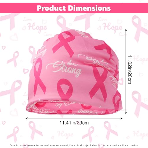 Sombrero Rosa Conciencia Cáncer de Mama para Mujer y Hombre miniatura 2