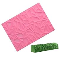 Décoration En Pâte à Sucre Texture Gâteau Silicone Dentelle Moules Tapis, Fondant Outils Chocolat à Fleurs Cuisson Tapis Moule, Bordure Ras Bord Décor Embossing Impression DIY Emossing Coussinet