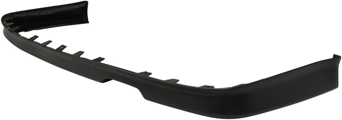 Rear Bumper Lip Compatible with 1997-2001 Honda Prelude, Factory Style Unpainted Black Polyurethane Lower Splitter, Spoiler Air Dam Chin Valance Diffuser