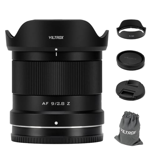 VILTROX 9mm F2.8 Z AF 9/2.8 Z �}�E���g APS-C �I�[�g�t�H�[�J�X �L�p Nikon Z-Mount Camerass Z fc Z50 Z5 Z6 Z7 Z6II Z9�p