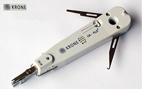 Krone LSA-PLUS Universal Punchdown Impack Tools with Sensor, Scissors, Wire Hook and Blade