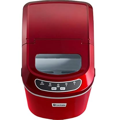 tectake Eiswürfelmaschine -diverse Farben- (Rot) – Bild 6
