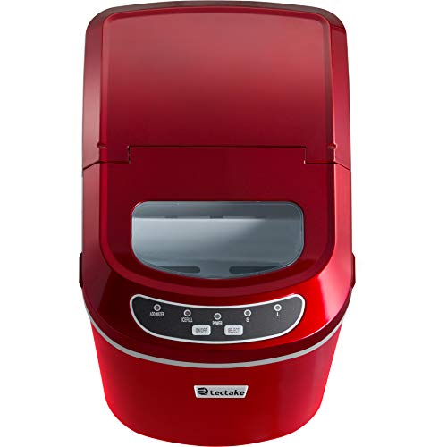 tectake Eiswürfelmaschine -diverse Farben- (Rot) – Bild 6