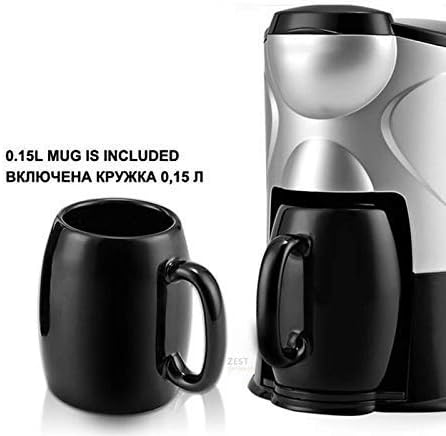Cafetera Automática de Goteo 150ml 84 Tazas para Hogar y Oficina miniatura 2