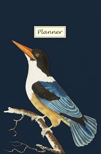 Blue Bird Planner : agenda annuel de bureau format A5 pour une organisation simple - 2