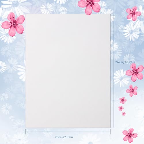 Rhykoka Blotting Paper for Flower Press,20 Sheet 20X26CM (10.23X7.87 Inches) Large Flower Press Paper, Highly Absorbent and Reusable Herbarium — view 2