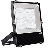100W LED Flood Lights, 14000LM 5000K Daylight, 250W-300W MH/HPS Equiv. IP65 Waterproof, Outdoor Security Floodlights for Backyard, Garden, Playground ETL DLC