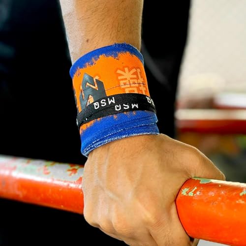 Image of Wrist Wraps for Calisthenics & Weightlifting - Heavy Duty Wrist Support & Stability (Thunderball)