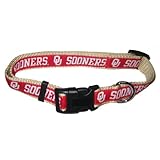 Mirage Pet Products Oklahoma Sooners Collar for Dogs and Cats, Small