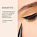 Winky Lux Meowza Liquid Eyeliner - Long-Lasting Black Eyeliner, Eyeliner Liquid Liner Black, 0.16 oz