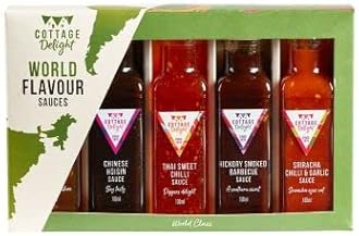 Cottage Delight World Flavour Sauces 5 x 100ml
