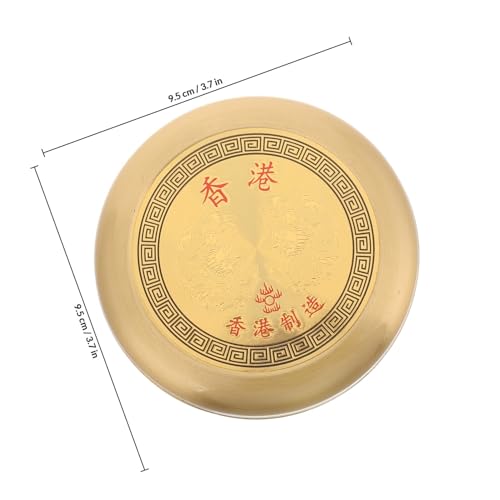Brújula de cobre profesional portátil Homoyoyo 9.5 cm miniatura 2