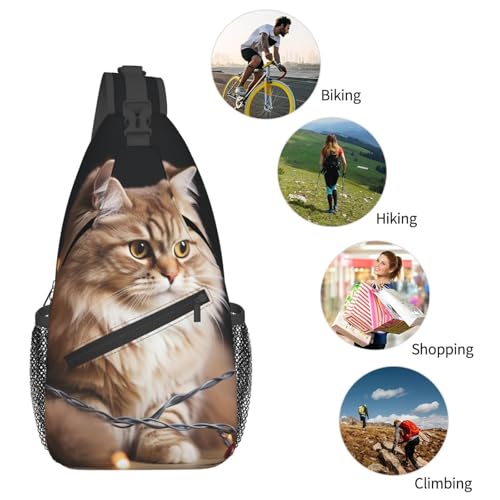 Bolso Pequeño Tipo Sling para Senderismo Unisex miniatura 6
