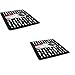 Rubbermaid Rowekamp 1G1706BLA Sink Mat Sm Black (2-Pack)