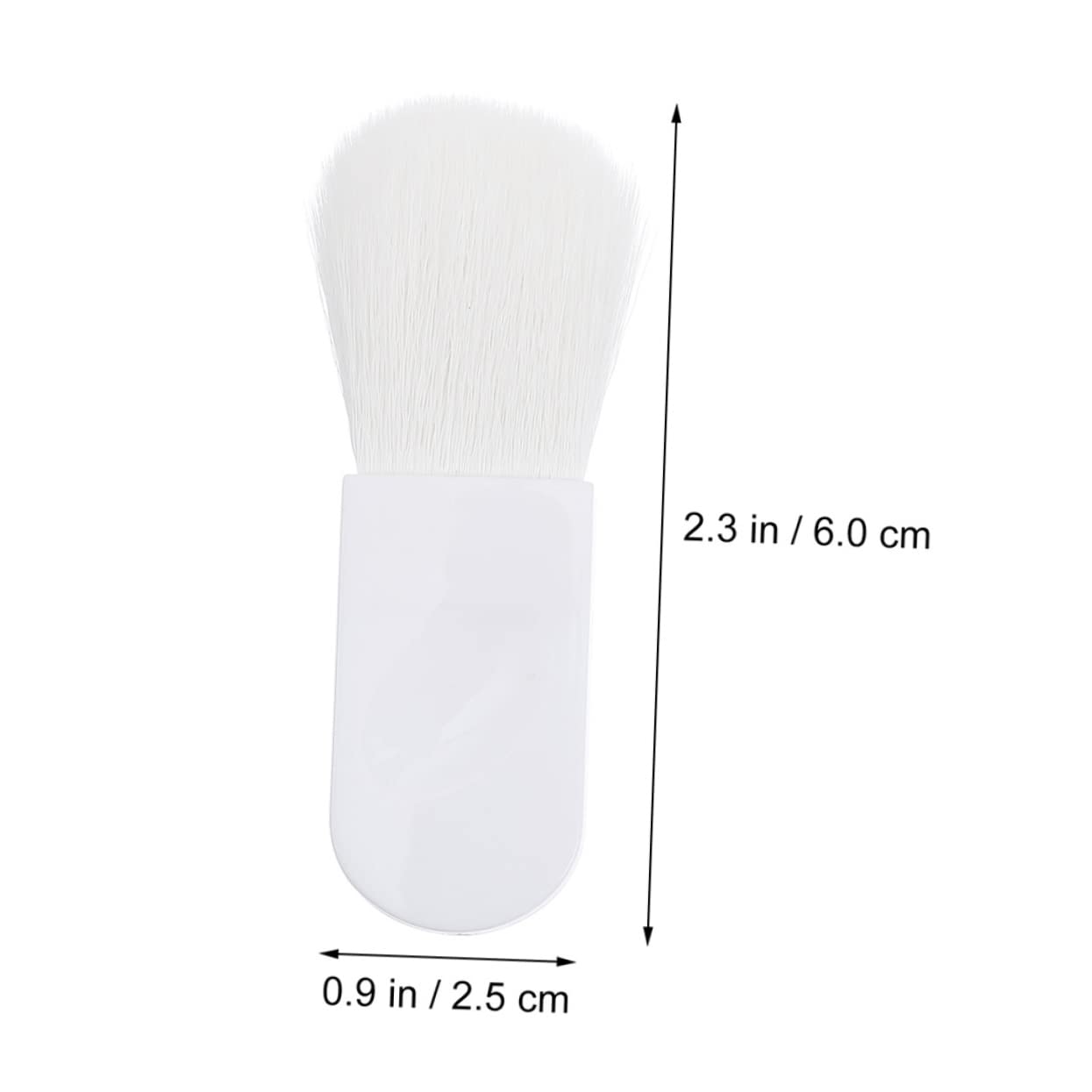 BESTYASH 5pcs Mini Blush Brush Set Portable Soft Bristle Makeup Tool for Women Comfortable Grip Sturdy Great for Travel Learning