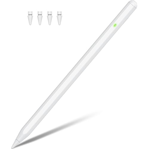 Pencil for Apple iPad 9th&10th Generation, Palm Rejection&Tilt Sensitivity with Apple Pencil 1st Generation, iPad Pencil for iPad 6/7/8/9/10, iPad Pro 12.9"/11"/13" M4, Air 5/4/3/11"-13" M2, Mini 6/5