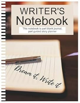 Paperback Writer's Notebook: A Guided Journal to Plan Your Story - 8.5" x 11" 100+ Pages Book