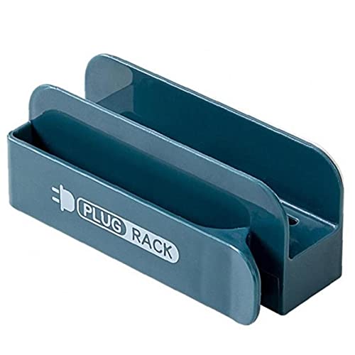 TOSSPER Soporte De Enchufe De Potencia De Rack De Bastidor Sin Punchable Titular De Enchufe De Alimentación Cordable Teléfono Móvil Puesto De Carga Organizador De Almacenamiento De Hogar