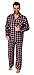 Produktbild Normann Durchknöpfbarer Herren Flanell-Pyjama mit Karo-Muster, Farbe:Marine, Größe:52