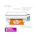 HP ENVY 6055e Wireless Color Inkjet Printer, Print, scan, copy, Easy setup, Mobile printing, Best-for-home, 3 month Instant Ink trial included, white