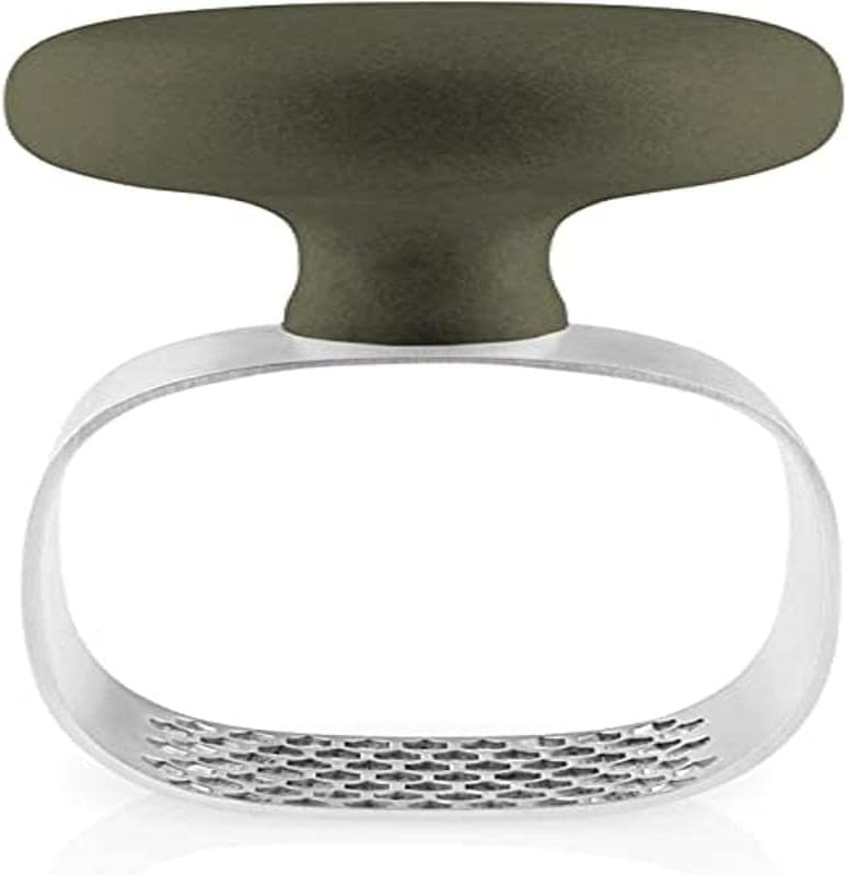 EVA SOLO | Greem Tool Garlic Masher | Stainless Steel Plastic | Danish Design & Functionality | Tools Kitchen Gadgets & Accessories