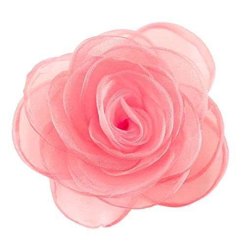 Mecool Frauen schöne Blume Haarspange Rose Broschen Cover