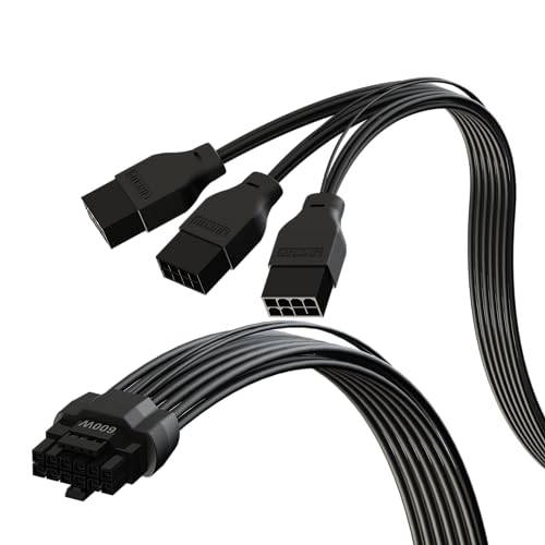 Câble PCIE 5.0 16 broches LINKUP anti-surchauffe pour GPU RTX 50 40 30