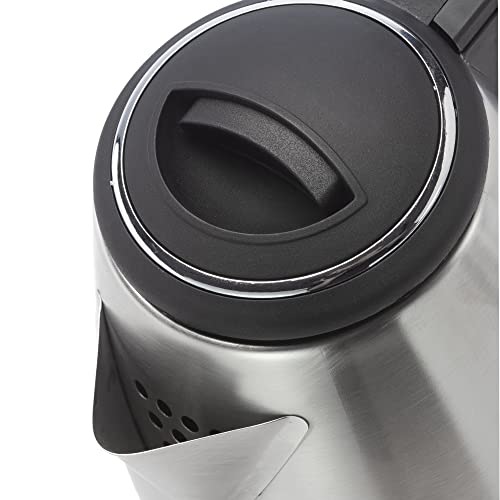 Dominion Stainless Steel Electric Kettle, Cordless Pot 1.2L Portable Electric Hot Water Kettle, Strong Fast Boiling Pot, Water Boiler, Electric Tea Kettle With Boil Dry Protection #TOP2