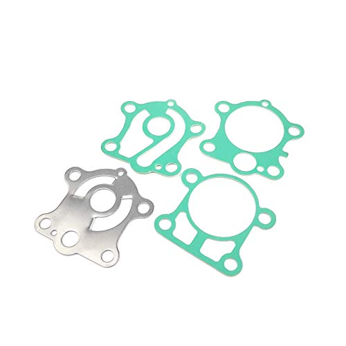 Wingogo 6H4-W0078-A0-00 Water Pump Impeller Repair Kit Replacement For Yamaha Outboard 25 40 50 Hp C25 P50 Pro50 2 Stroke Boat Motor Engine Parts Sierra 18-3429 6H4-W0078-01-00 6H4-W0078-00-00 #TOP2