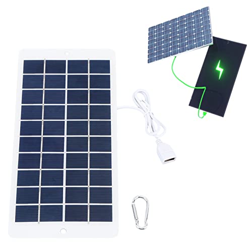Panel Solar Portátil 4.5W 5V USB para iPhone y Tablet miniatura 4