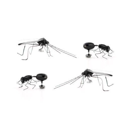 Kikkerland KKMG35 Lot de 4 Aimants Insectes