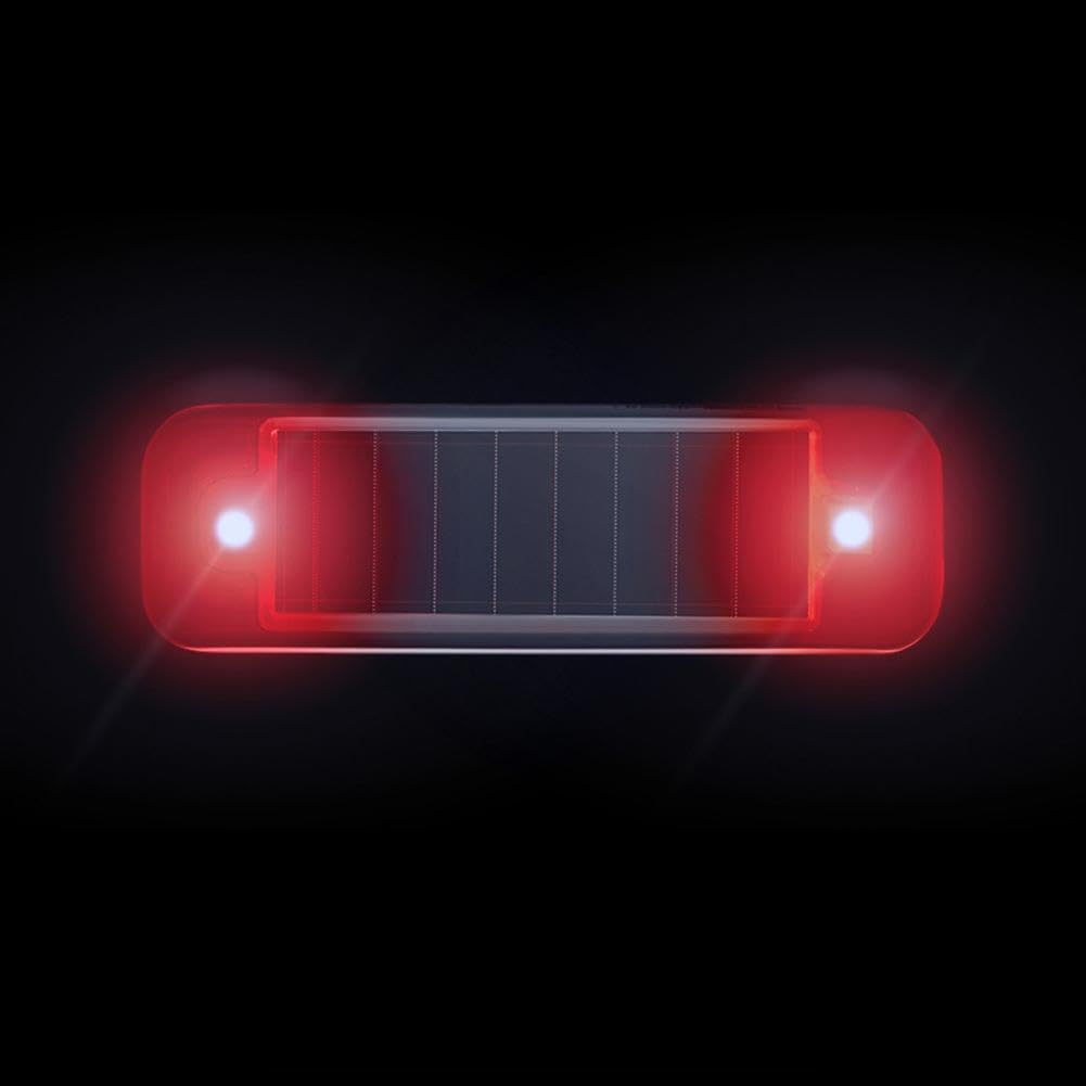 Solar Power Simulated Car Alarm, Car Solar Power Simulated Dummy Alarm,Portable Car Alarm LED Flashing Lamp,Anti-theft Flash Blinking Lamp,,Flashing Lamp for Car,Car Accessories,for Most Cars Bicycles