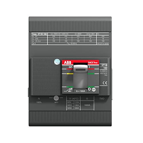 XT1 Interrupteur automatique C160 disjoncteur de puissance 4 pôles ABB