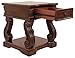 Signature Design by Ashley T869-2 Alymere Square End Table Rustic Brown