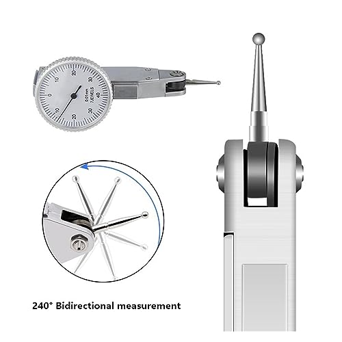 Indicateur à cadran haute précision 0-40mm avec mécanisme antichoc - 5