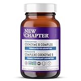 New Chapter Fermented Coenzyme B Complex - Supports Immune Health & Energy Metabolism - Contains 8 B Vitamins, Turmeric, Maca & More - Non-GMO, Vegetarian & Gluten Free - 30 Tablets