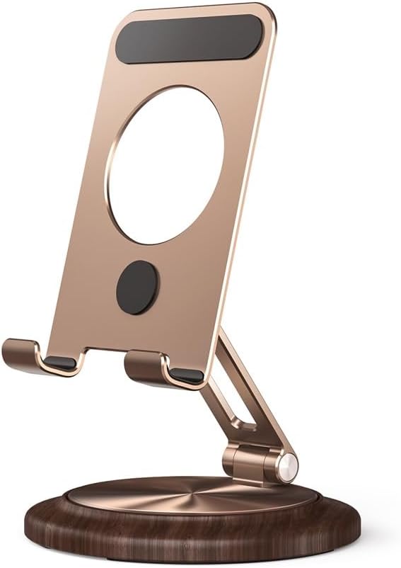 Aluminum Alloy Mobile Phone Holder for Live Streaming Classes Folding Tablet Computer