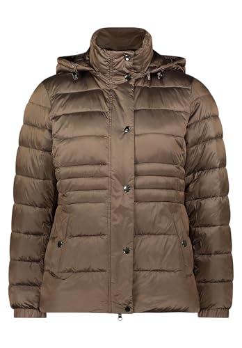 Preisvergleich Produktbild Cartoon Damen Steppjacke mit Abnehmbarer Kapuze Rain Drum,42