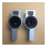  FangFang 2 Piezas Frontales L y R del Brazo de Control del cojinete del Eje del buje 1K0199232G 1K0199231G 1K0199231J for VW Sagitar Audi A3 Touran 1K0199232G