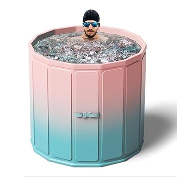 Bath tub for adult for bathroom Tub for Home SPA, Maintains Hot & Cold Temperature, Drainage Hole, Thickened Layer for Hot and ice bath tub for adults