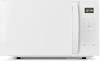 Micro-ondas de 33 litros - branco, alta potência de 1400 W, interior antiaderente para facilitar a limpeza, cozedura rápida, ideal para famílias numerosas, 220 V, design elegante (127V)