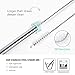 Teivio 12 Pack + Cleaning Brush, 5-inch Extra Short Reusable Stainless Steel Drink Straws for Cocktails, Small Glasses or Cups (Silver)