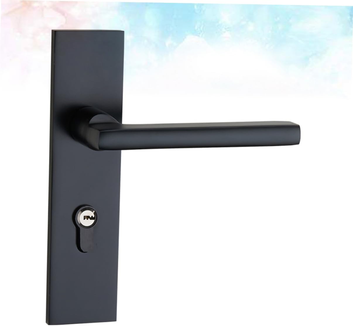 Gadpiparty European Style Lock Simple Door Latch for Bathroom and Bedroom Ergonomic Design Security Lock