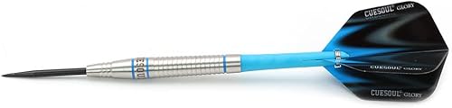 Miniatura 30 de CUESOUL Professional Tungsten Steel Tip Dart Set 85% Tungsten 22g/24g/26g-Glory Series