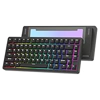Amazon | Womier SK75 ゲーミングキーボード アルミ合金 75%無線