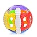 Giocattolo per Bambini Fun Jingle Ball Gomma Morbida 0-1Y Baby sonagli Little Loud Bell Ball Grip Puzzle Giocattoli - Multicolore