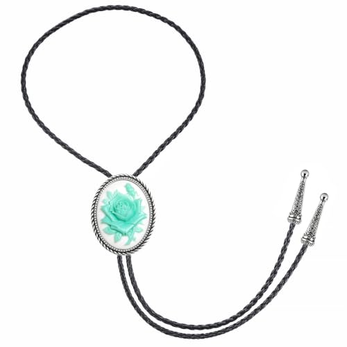Image of Jeilwiy Bolo Tie for Men, Western Bolero Tie Cowboy Ties Native American Cowgirl Bolo Tie Accessories for Men Women